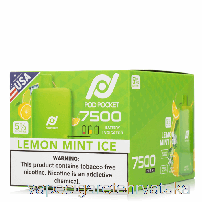 Vape Cigarete [paket Od 10 Komada] Džep Za Pod 7500 Za Jednokratnu Upotrebu